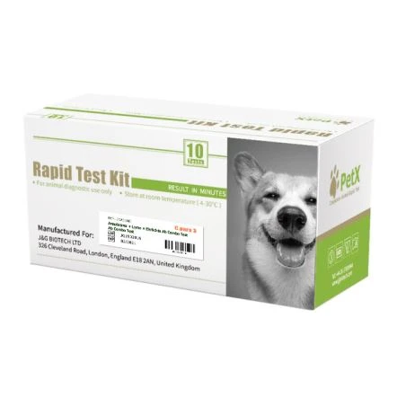 Kombinovaný test protilátok proti Anaplasma Lyme Ehrlichia